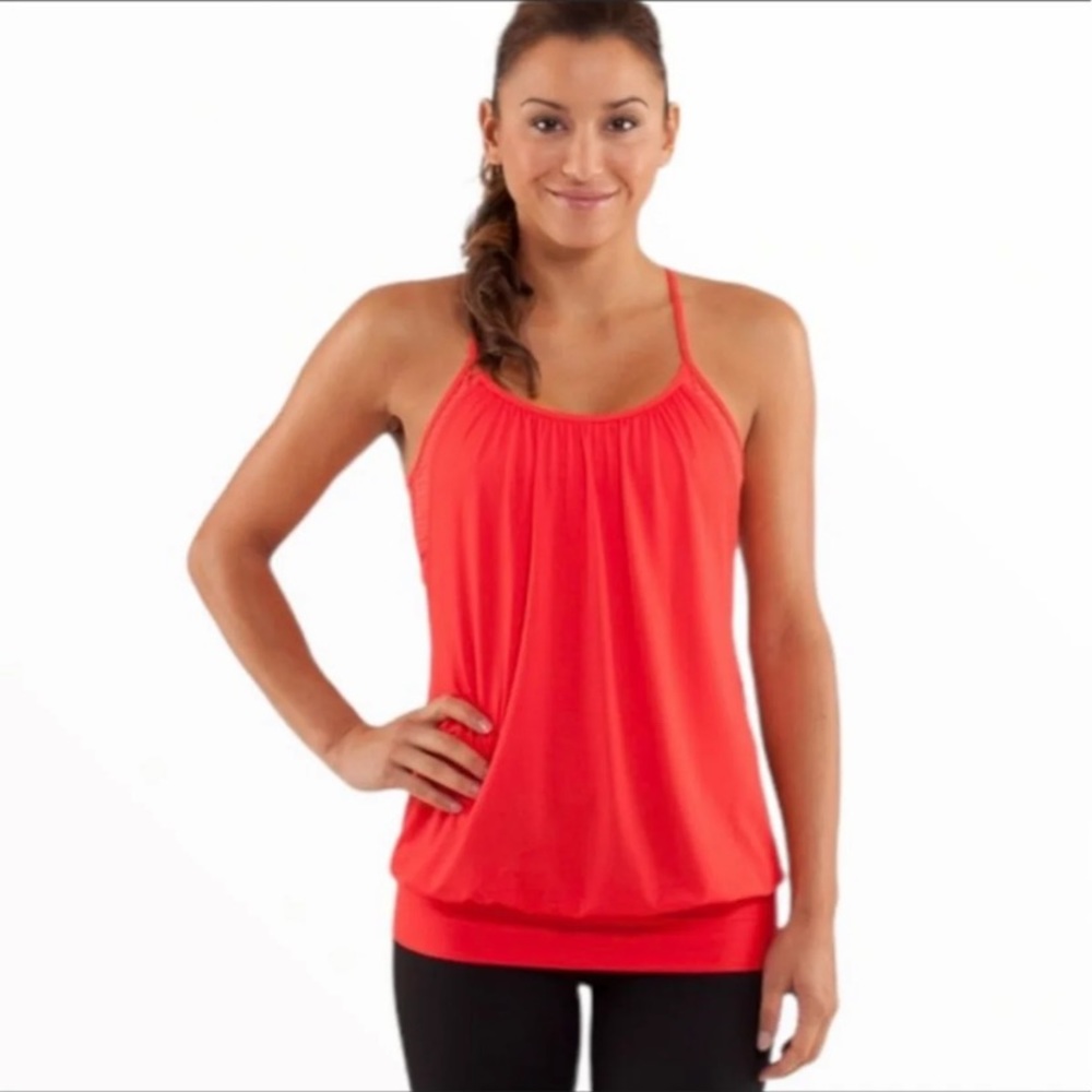 Lululemon No Limits Tank Top with attached bra